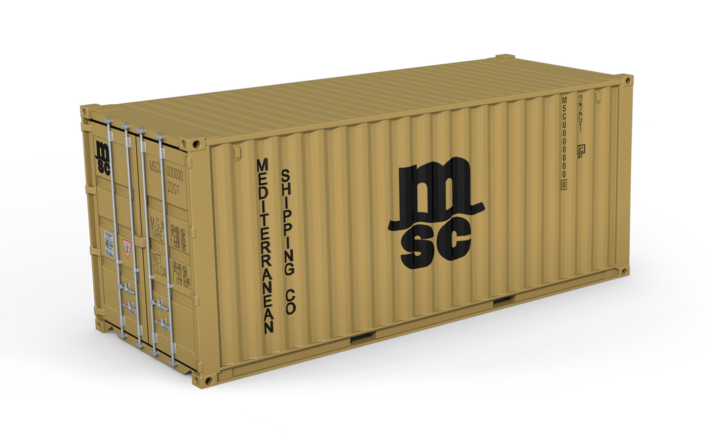 20ft standard container 